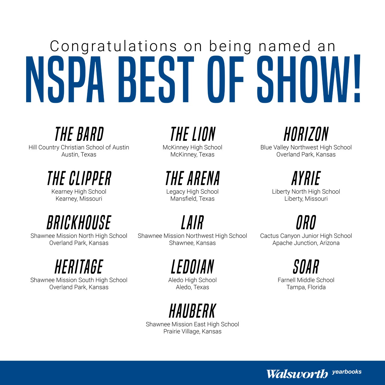 2023 NSPA Spring Best of Show
